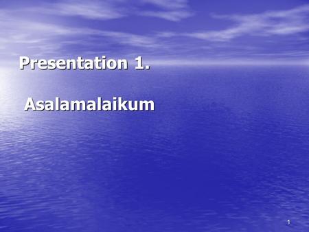 1 Presentation 1. Asalamalaikum 2 Peer Observation / Peer Evolution Peer Observation / Peer Evolution Prepared by Ms. Naila Masood Khakkak. Prepared.