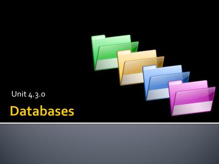 Unit 4.3.0  Candidates should have an understanding of how organizations use ICT, including  sequential file systems (batch processing e.g. payroll);