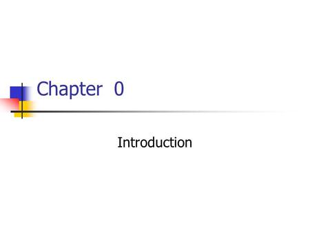 Chapter 0 Introduction. 2 Chapter 0: Introduction 0.1 The Role of Algorithms 0.2 The Origins of Computing Machines 0.3 The Science of Algorithms 0.4 Abstraction.