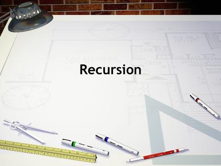 Recursion. Sum a list of numbers Iterative def sum(L): total = 0 for i in L: total += i return total Recursive def sum(L): if len(L) == 0: return 0 else: