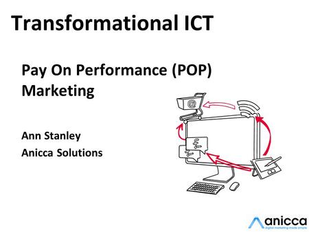 Transformational ICT Pay On Performance (POP) Marketing Ann Stanley Anicca Solutions.