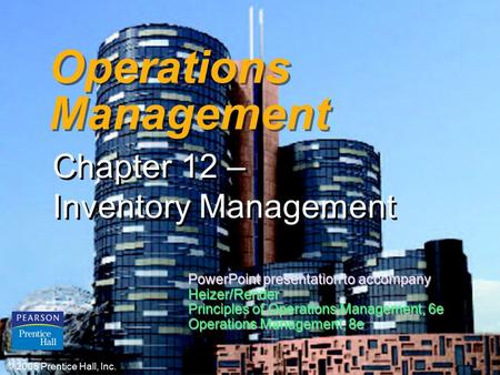 Operations Management