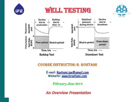 Institute of Petroleum Engineering Transient Well Testing.