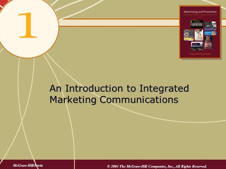 An Introduction to Integrated Marketing Communications