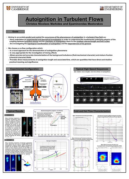 Autoignition in Turbulent Flows Christos Nicolaos Markides and Epaminondas Mastorakos Aiming to accurately predict and control the occurrence of the phenomenon.