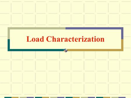 Load Characterization. Rigid Pavement Design Course Traffic Load Considerations Load Groups Lane Wander Load Configuration.