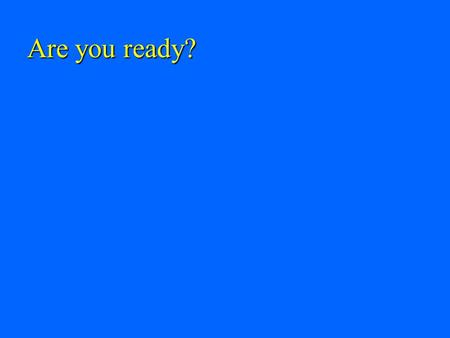 Are you ready?. Welcome to Perception and Cognition JEOPARDY !