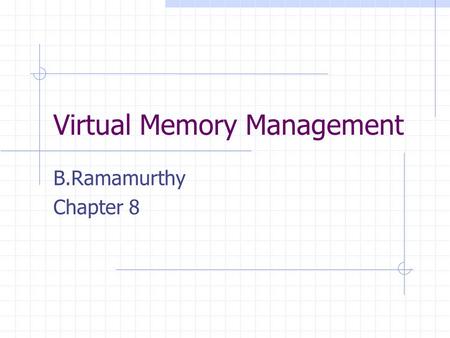 Virtual Memory Management