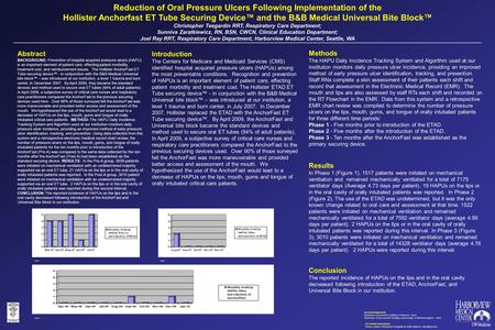 Methods The HAPU Daily Incidence Tracking System and Algorithm used at our institution monitors daily pressure ulcer incidence, providing an improved method.