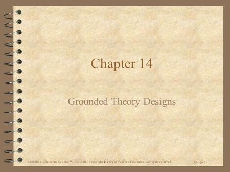 Grounded Theory Designs