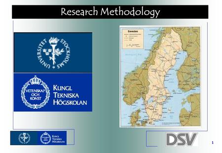 1 Research Methodology 2 Doctor of Technology Thesis A Multi-Channel Network Architecture Based on Fast Circuit Switching by Per Lindgren.