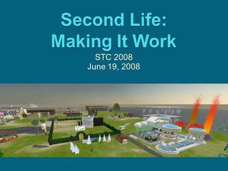 STC 2008 June 19, 2008. Who are We? Terry Keys “Crash Thibaud” o Director of Instructional Technologies, MCC o  Larry.