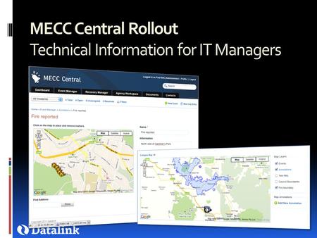 MECC Central Rollout Technical Information for IT Managers.