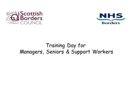 Managers, Seniors & Support Workers