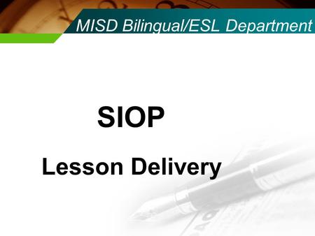 MISD Bilingual/ESL Department