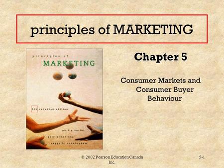 principles of MARKETING