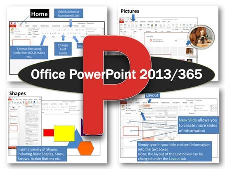 Introduction These screen shots and instructions can be used to show students and/or teachers how to use Microsoft Office PowerPoint 365 or PowerPoint.