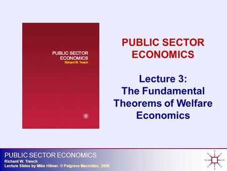 PUBLIC SECTOR ECONOMICS