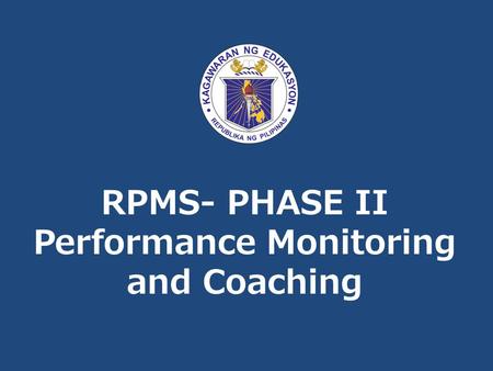 Performance Monitoring and Coaching