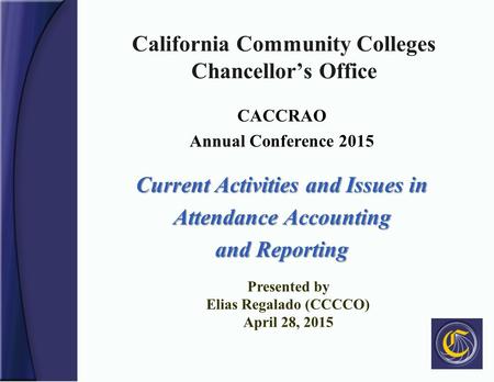 California Community Colleges Chancellor’s Office