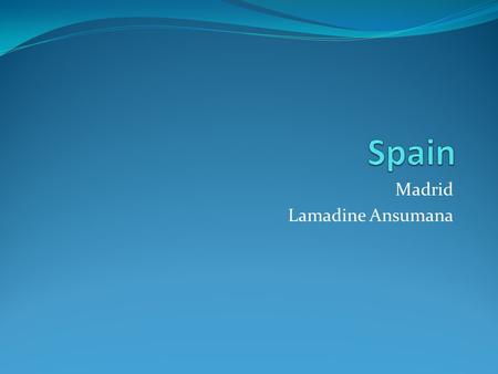 Madrid Lamadine Ansumana Travel Plans Boston Logan International Barajas Airport 11hr 59mins IPod and laptop.