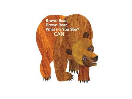 Brown bear, brown bear, What can you see? I can see a red bird Looking at me.