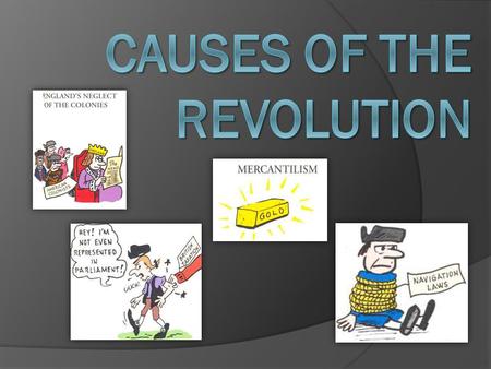 Causes of the Revolution