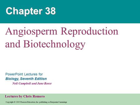 Angiosperm Reproduction and Biotechnology