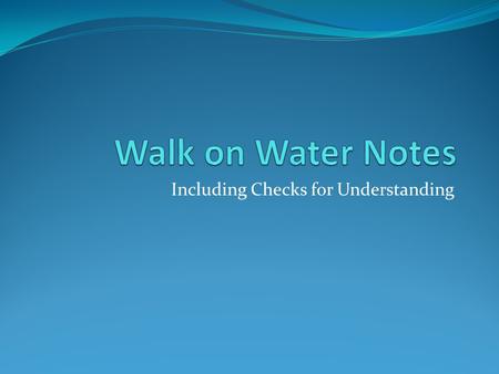 Including Checks for Understanding. WOW Notes #1: Density ρ m V.