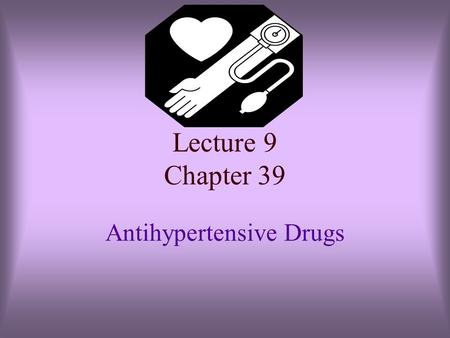 Antihypertensive Drugs