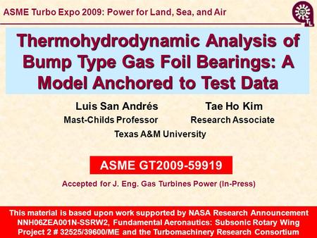 This material is based upon work supported by NASA Research Announcement NNH06ZEA001N-SSRW2, Fundamental Aeronautics: Subsonic Rotary Wing Project 2 #