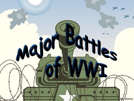 Ms. Ramos. Western Front Trench warfare Small land gains Germany vs. UK & France  Ms. Ramos.