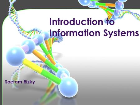 Introduction to Information Systems