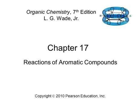 Reactions of Aromatic Compounds