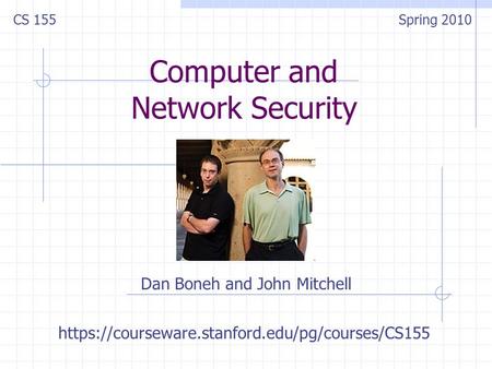 Computer and Network Security