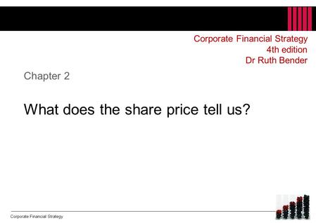 Chapter 2 What does the share price tell us?