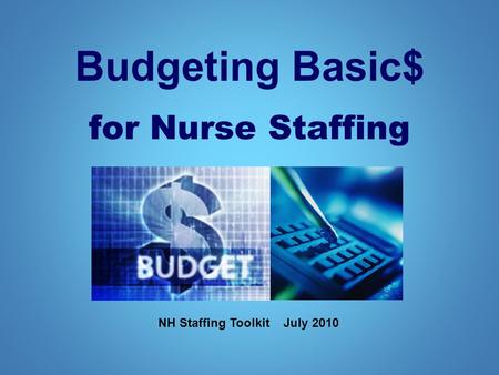 NH Staffing Toolkit July 2010