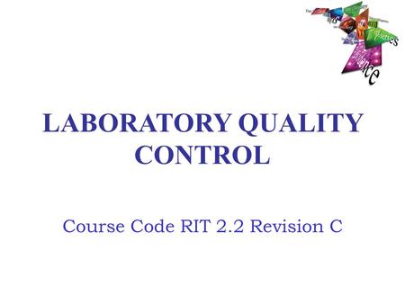 LABORATORY QUALITY CONTROL