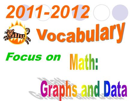 Focus on 2011-2012. All of these vocabulary words will increase testing achievement.