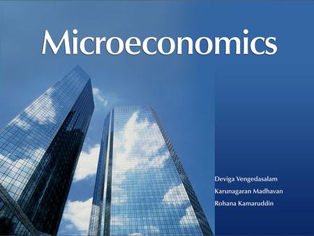 All Rights ReservedMicroeconomics © Oxford University Press Malaysia, 2008 4– 1.