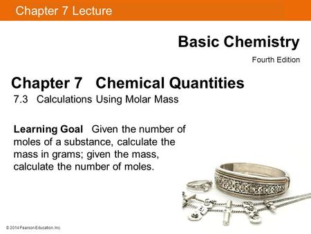 Chapter 7 Chemical Quantities