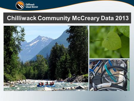 1 Chilliwack Community McCreary Data 2013. 2 2013 CCAHS INFORMATION Background Physical health Mental health Substance use Bullying, violence, abuse and.