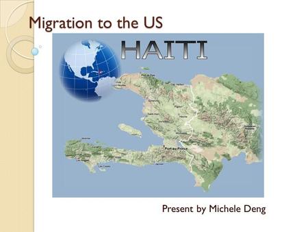 Migration to the US Present by Michele Deng. Table of Content Introduction Significant immigration waves Size and Distribution Definitions History Demographic.