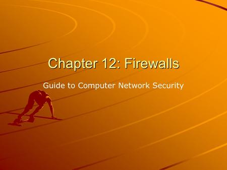 Guide to Computer Network Security