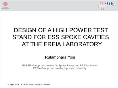 DESIGN OF A HIGH POWER TEST STAND FOR ESS SPOKE CAVITIES