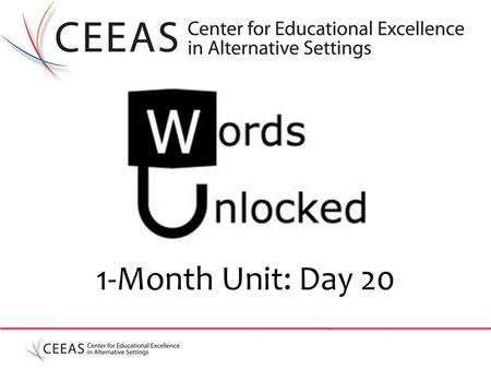 1-Month Unit: Day 20. Agenda:  Review Unit 8 Project Guidelines & Rubrics  Finalize Original Poetry  Select 2 other poems  Begin paragraph analysis.