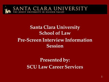 Santa Clara University School of Law