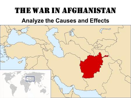 Analyze the Causes and Effects