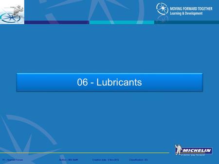 06 - Lubricants.