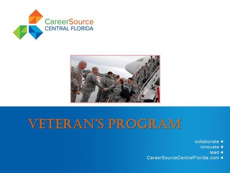 Veteran’s Program.